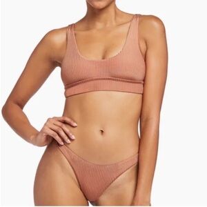 Vitamin A Pink Sands Sienna Top and Midori Bottom Bikini Set